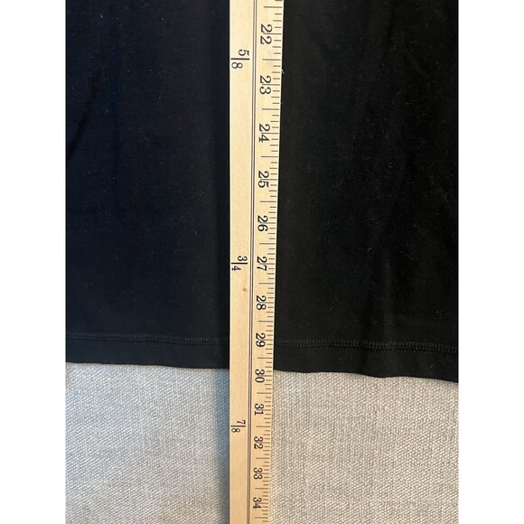 Saddlebred Comfort Flex Mens Small Black Long Sleeve Henley Shirt, - Picture 5 of 6